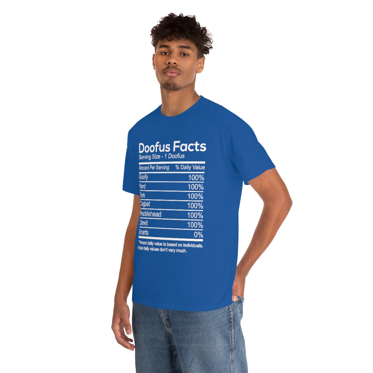 Doofus Facts Unisex Short Sleeve Tee