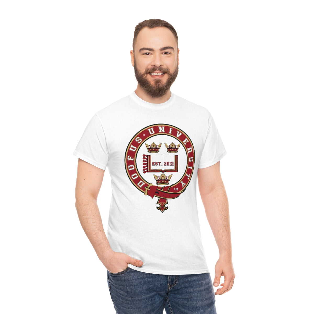 Doofus University™ Oxford University Style Unisex Funny Gag Gift Idea Humorous T Shirt