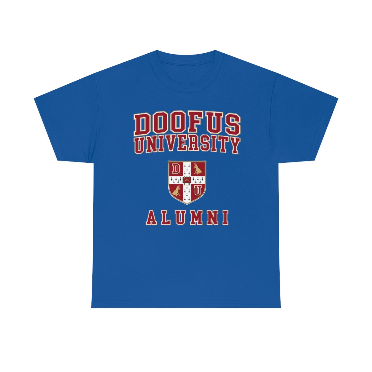 Doofus University™ Alumni Unisex Funny Gift Idea Short Sleeve T Shirt