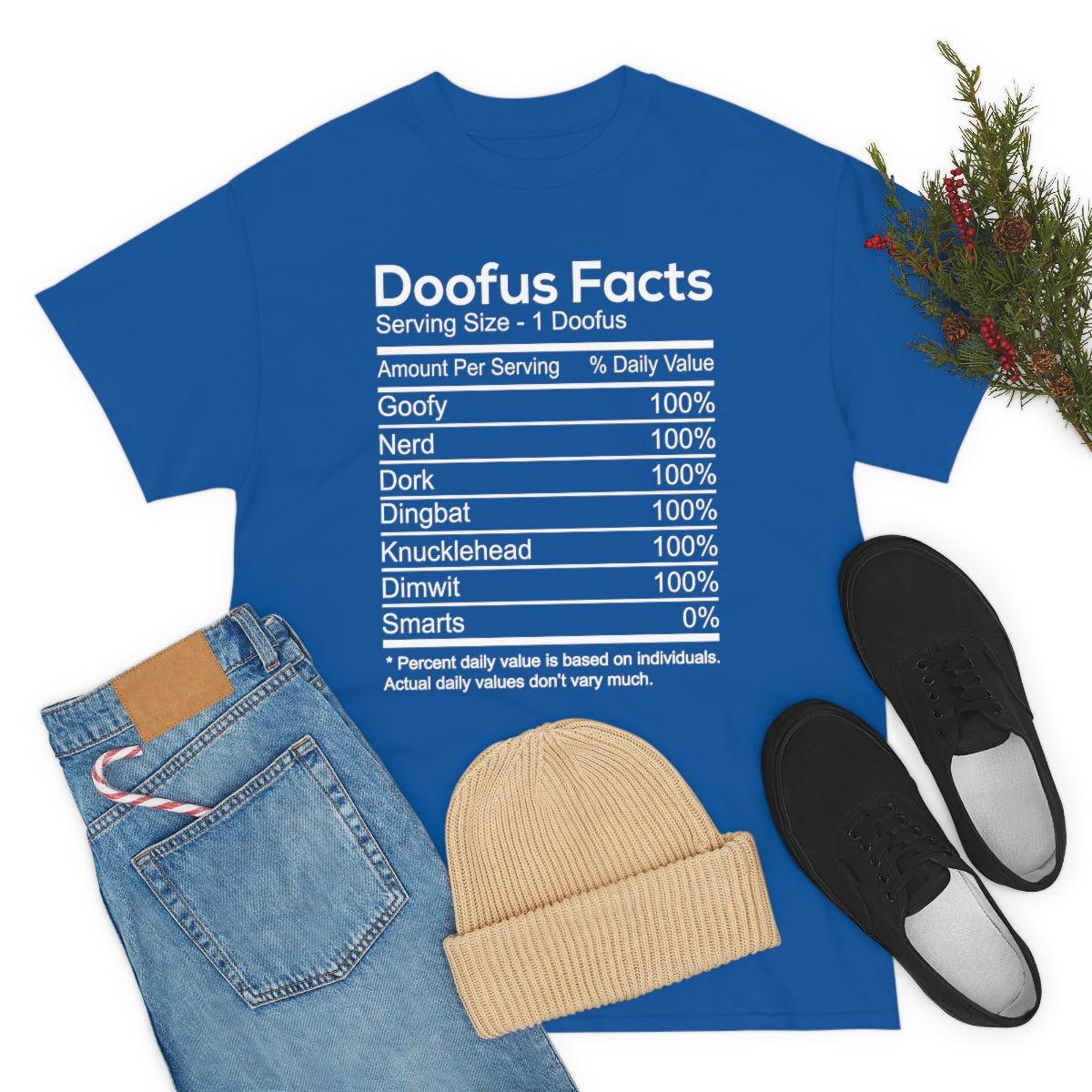 Doofus Facts Unisex Short Sleeve Tee