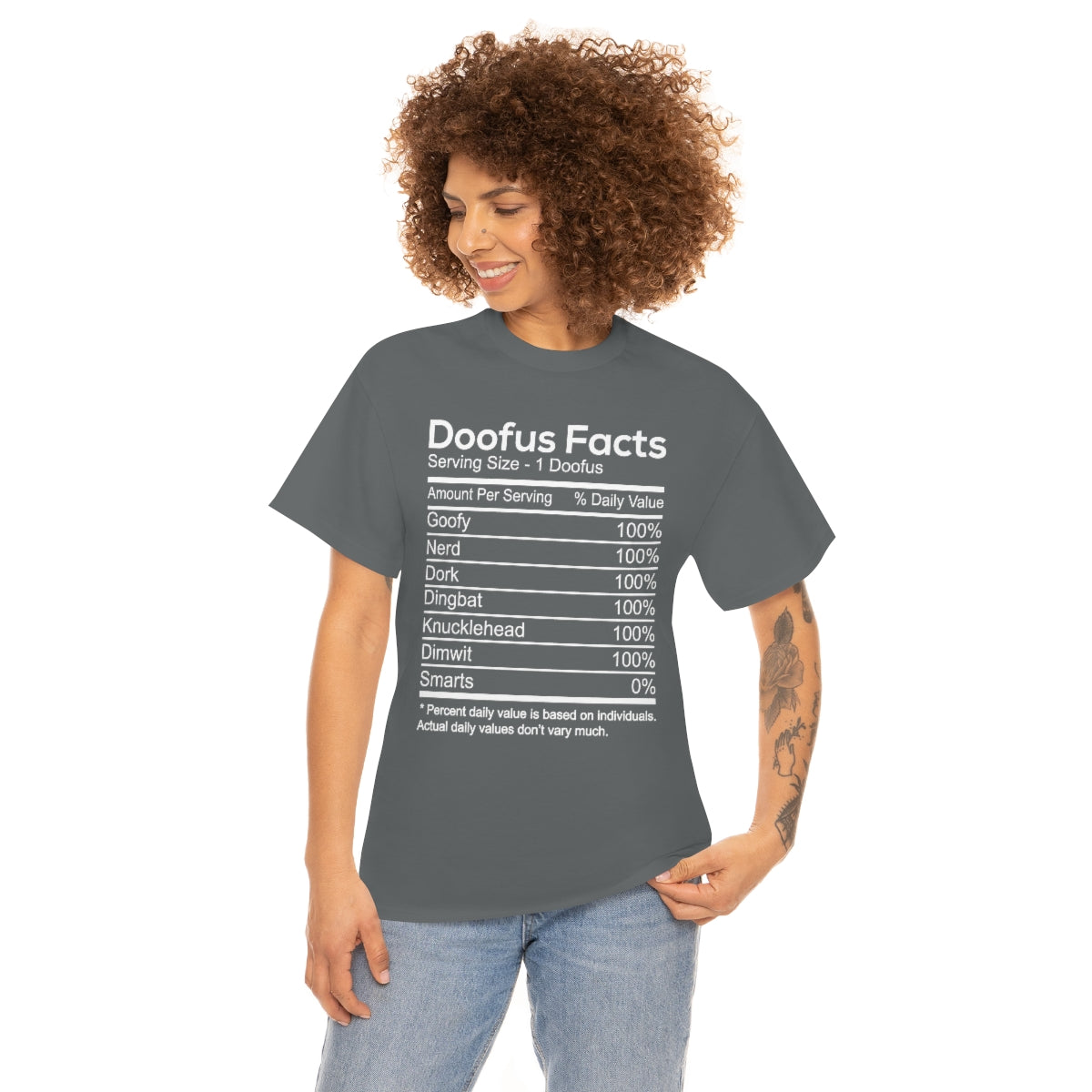 Doofus Facts Unisex Short Sleeve Tee