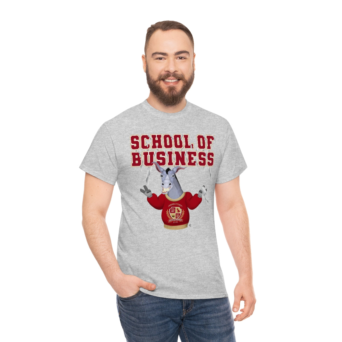 School of Business Unisex T-Shirt Funny Shirt Gag Gift Idea
