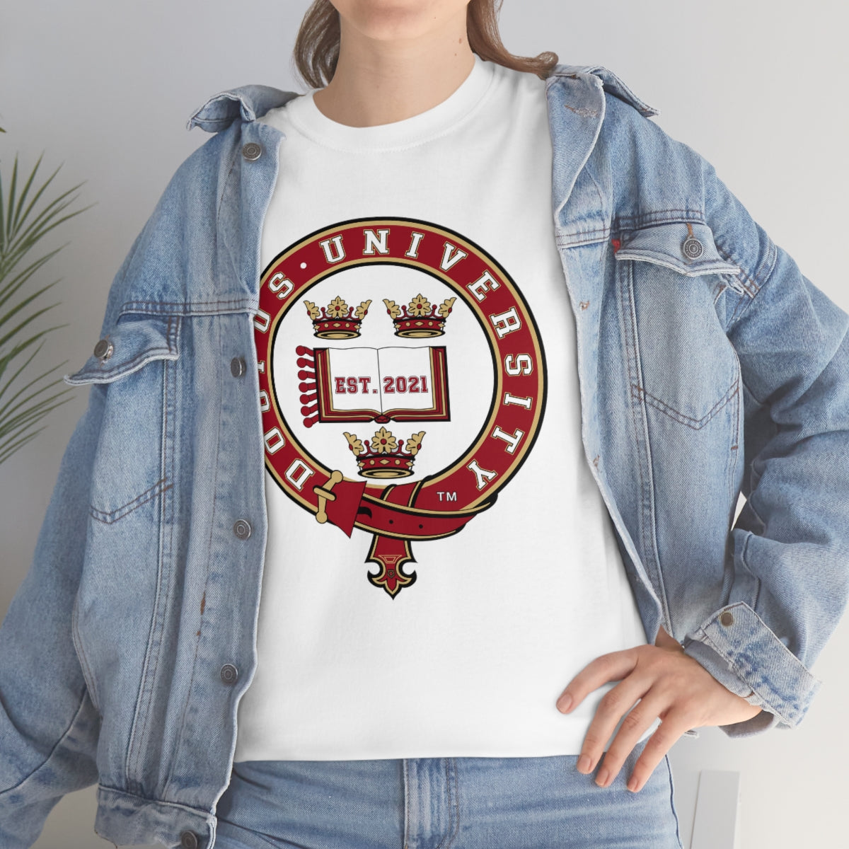 Doofus University™ Oxford University Style Unisex Funny Gag Gift Idea Humorous T Shirt