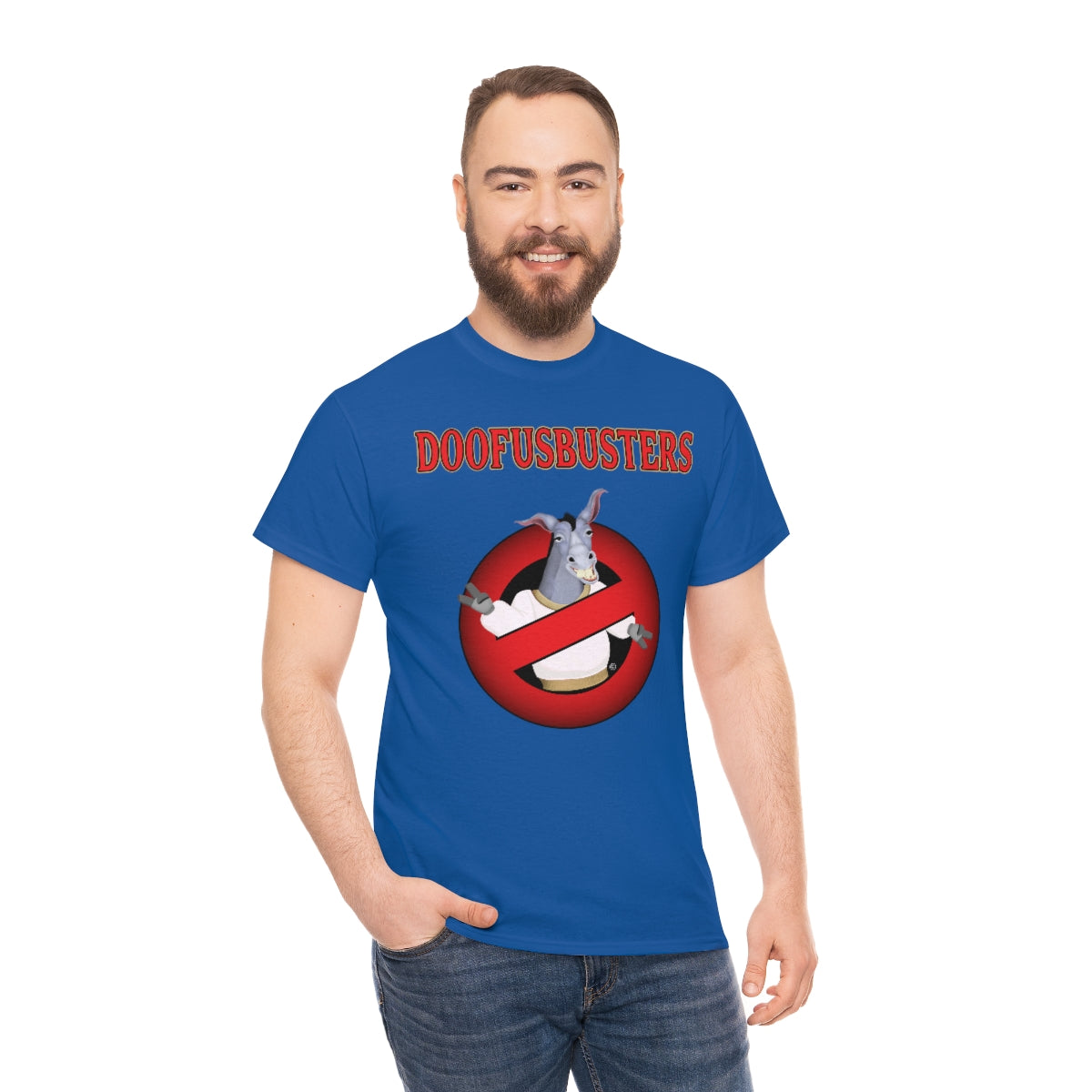 Doofus Busters Ghost Busters Parody Short Sleeve T-Shirt Unisex