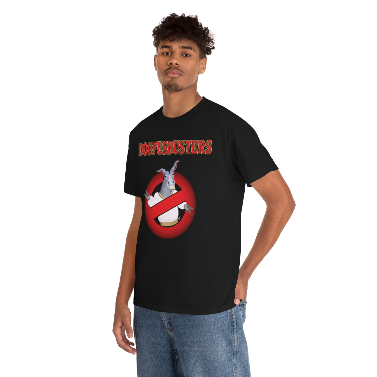 Doofus Busters Ghost Busters Parody Short Sleeve T-Shirt Unisex