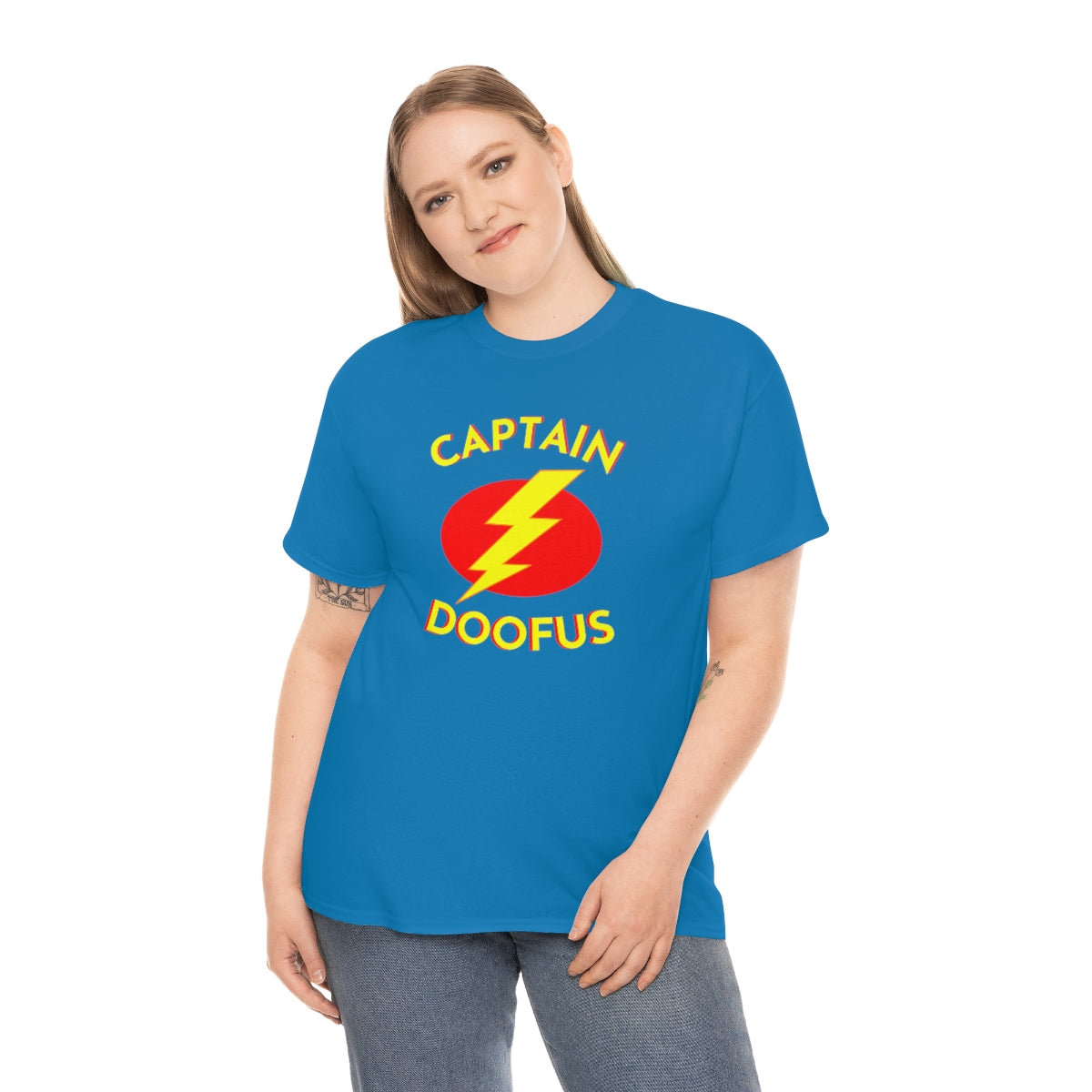 Captain Doofus Unisex  Funny Gag Gift Idea T Shirt