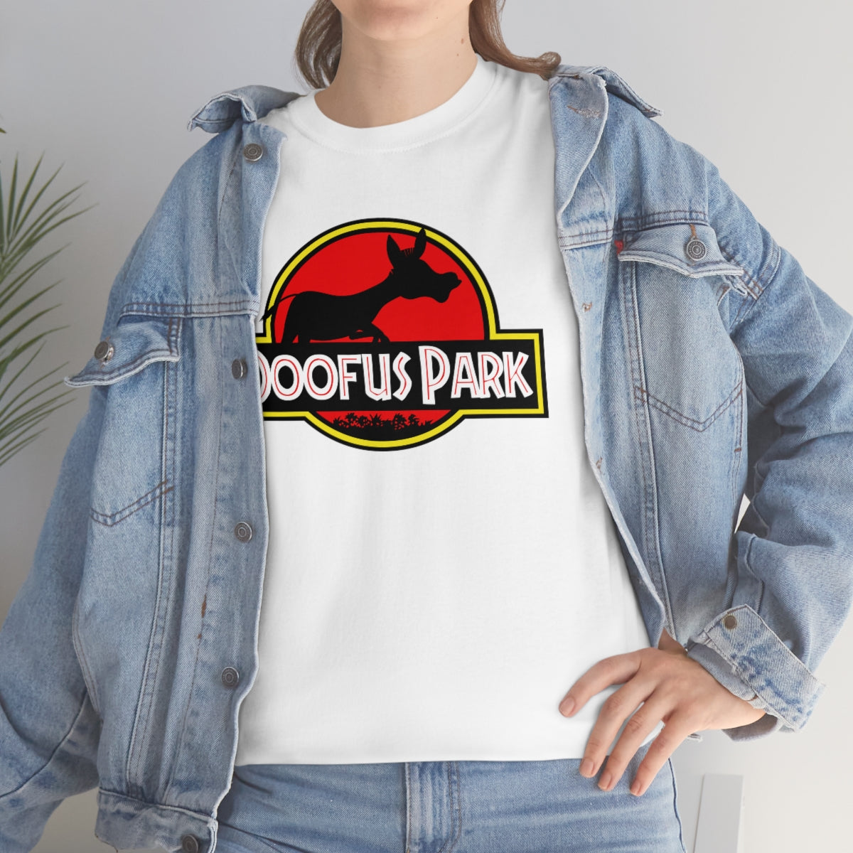 Doofus Park Jurassic Fun Unisex  Short Sleeve Tee Funny Gag Gift Idea