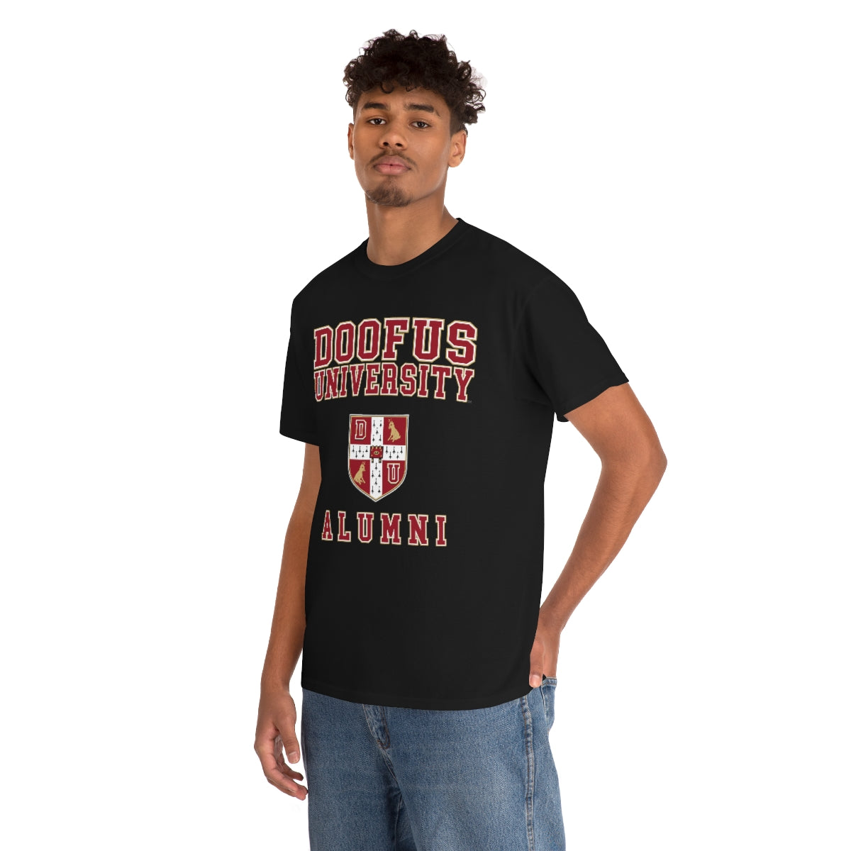 Doofus University™ Alumni Unisex Funny Gift Idea Short Sleeve T Shirt