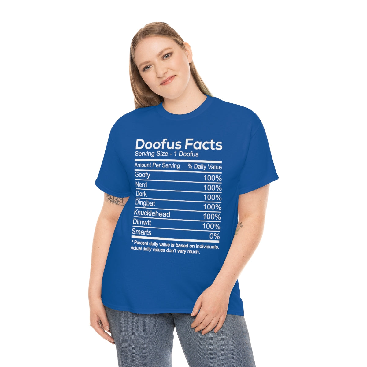 Doofus Facts Unisex Short Sleeve Tee