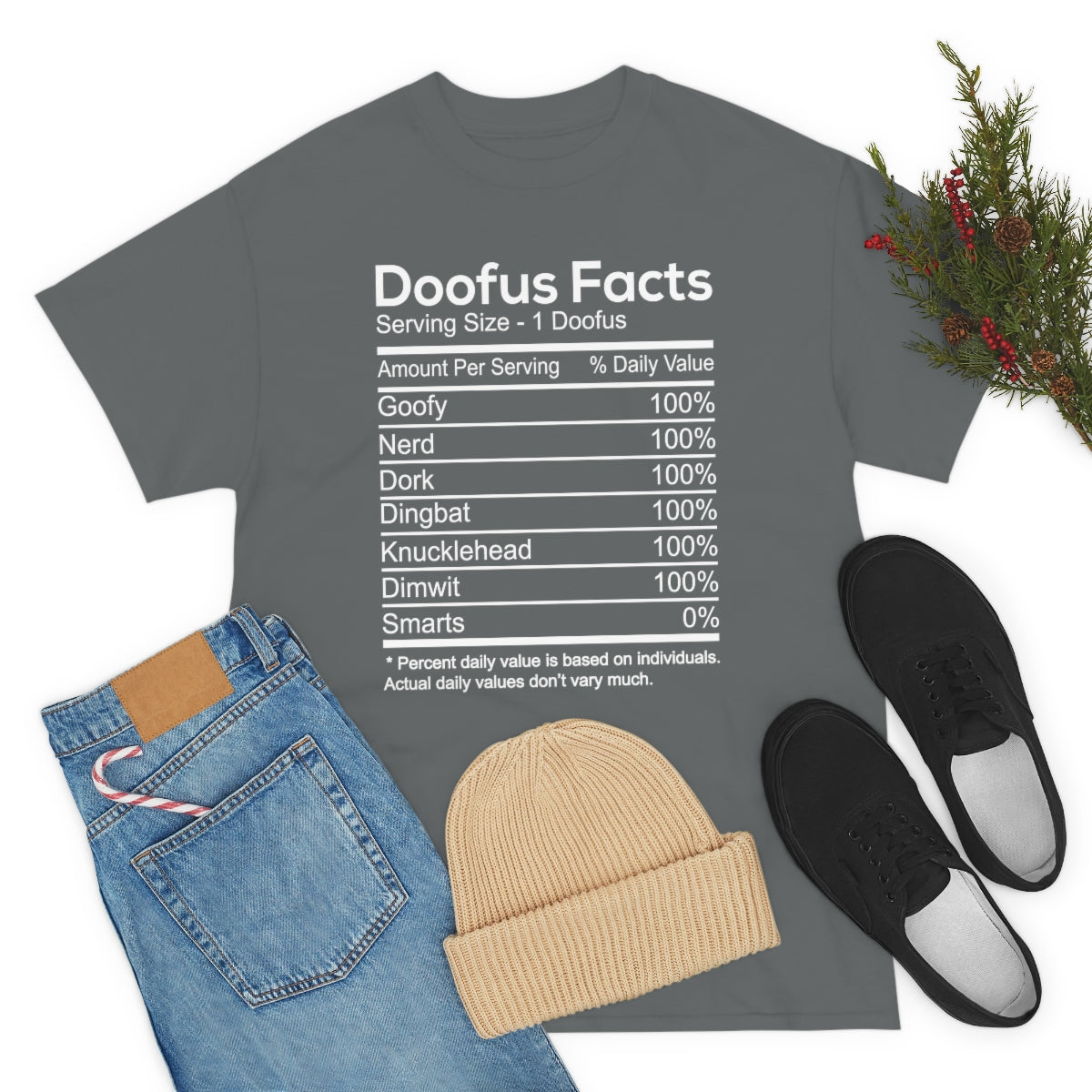 Doofus Facts Unisex Short Sleeve Tee