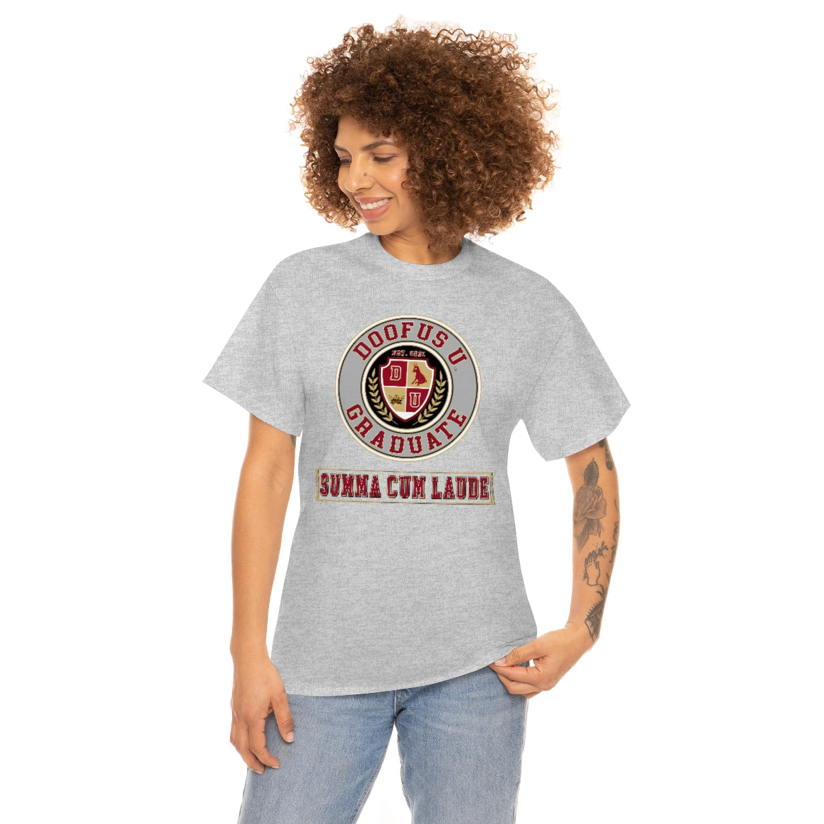 Proud Summa Cum Laude Graduate Doofus University™ Unisex Short Sleeve T-Shirt