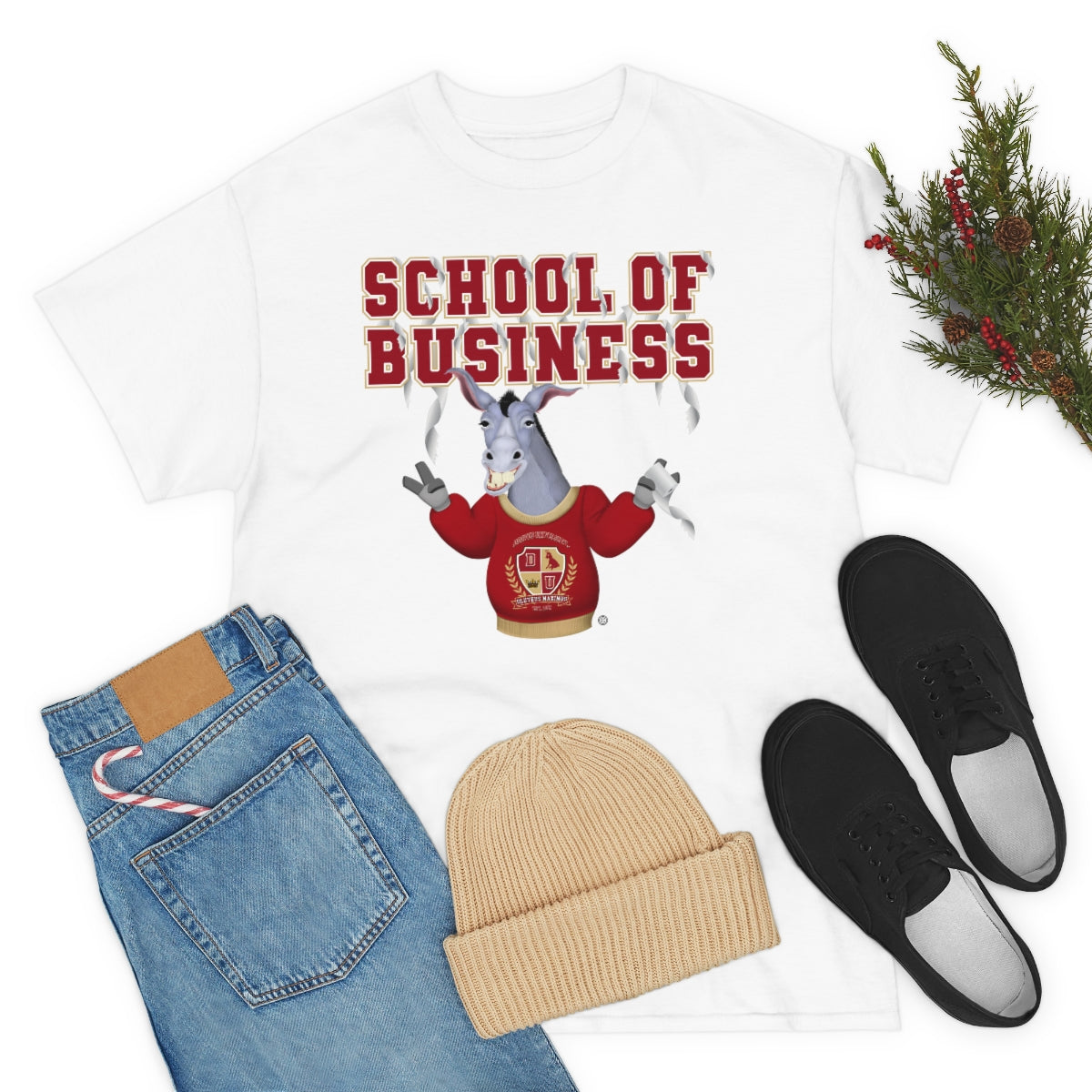 School of Business Unisex T-Shirt Funny Shirt Gag Gift Idea