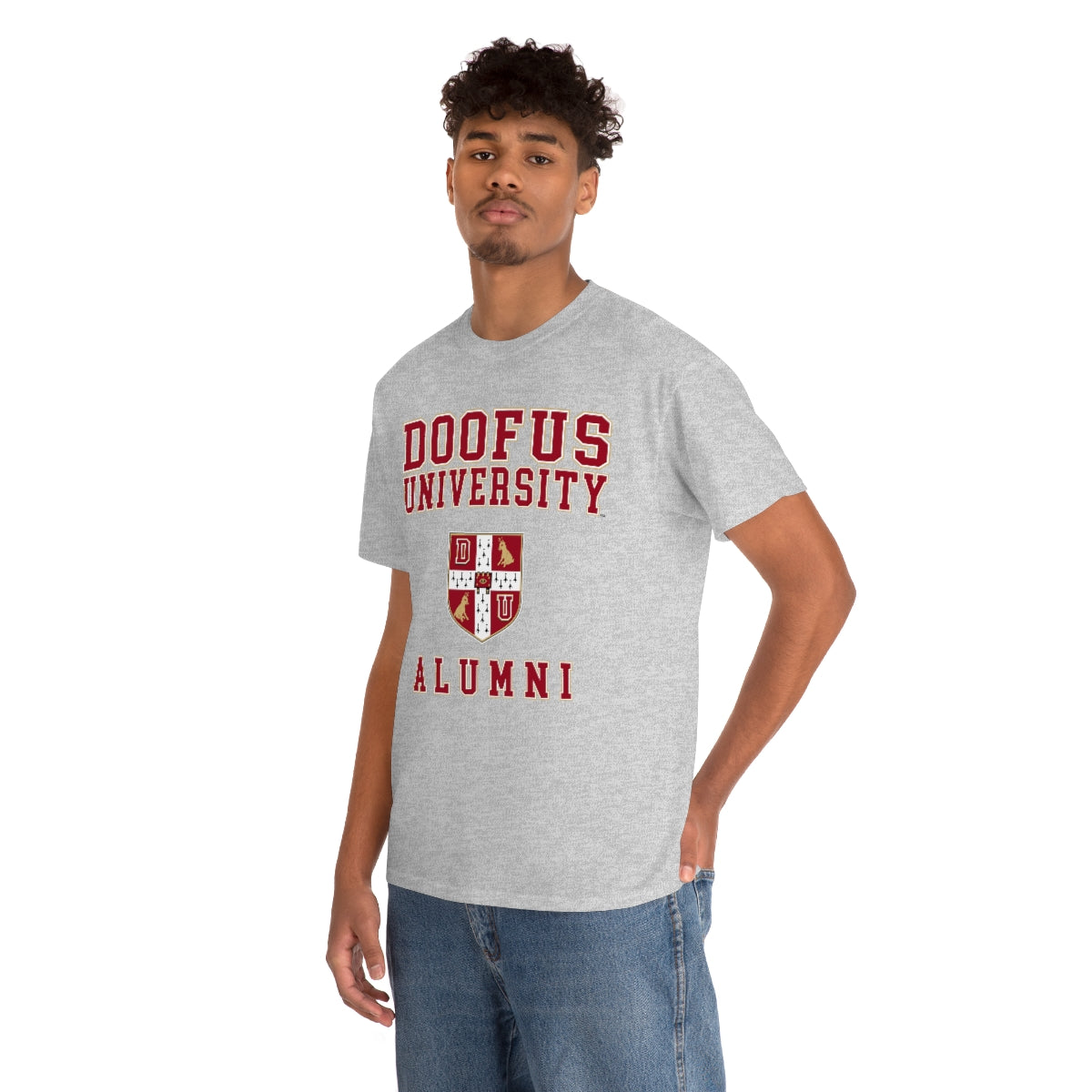 Doofus University™ Alumni Unisex Funny Gift Idea Short Sleeve T Shirt