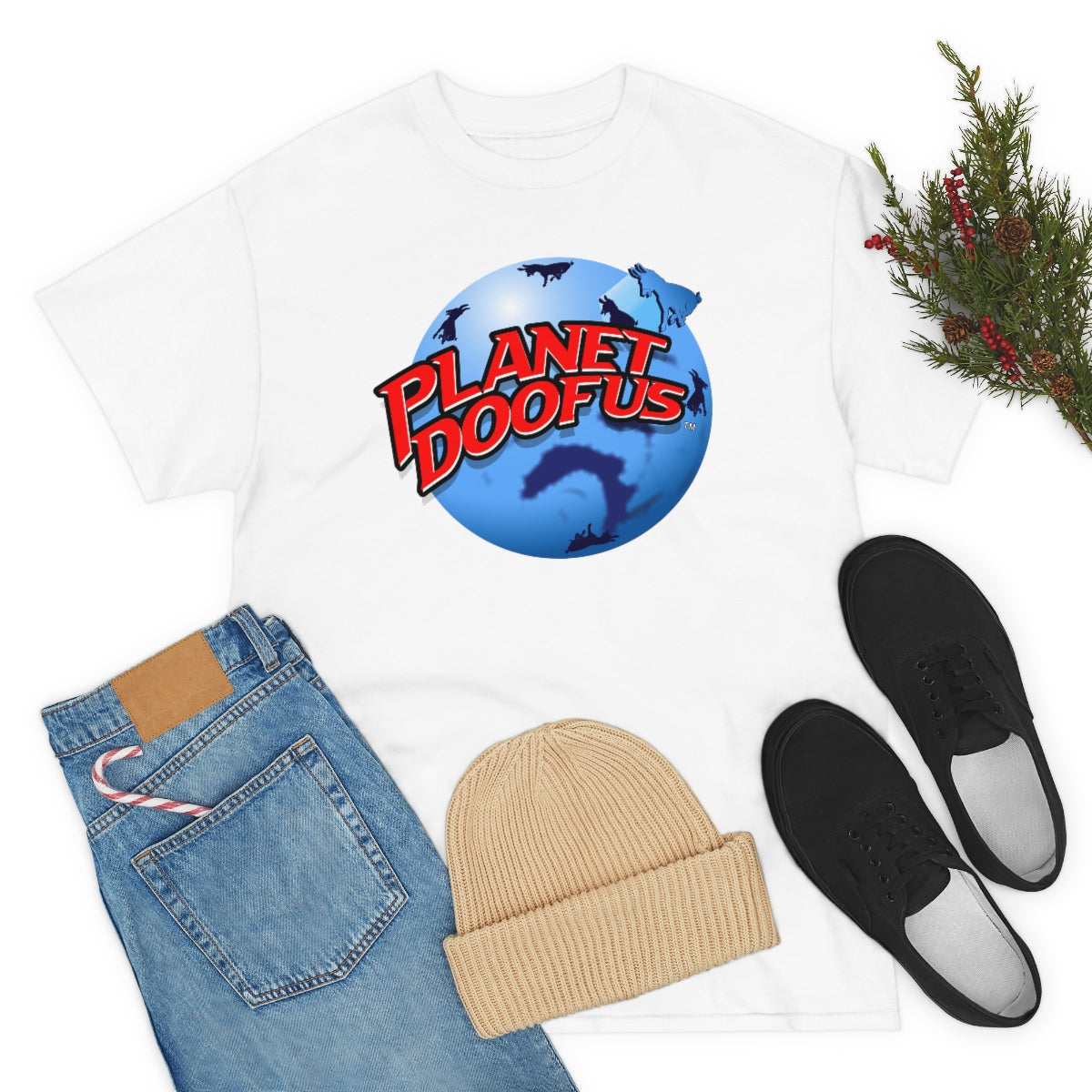 Planet Doofus Hollywood Unisex  Short Sleeve Tee Funny Gag Gift Funny Shirt