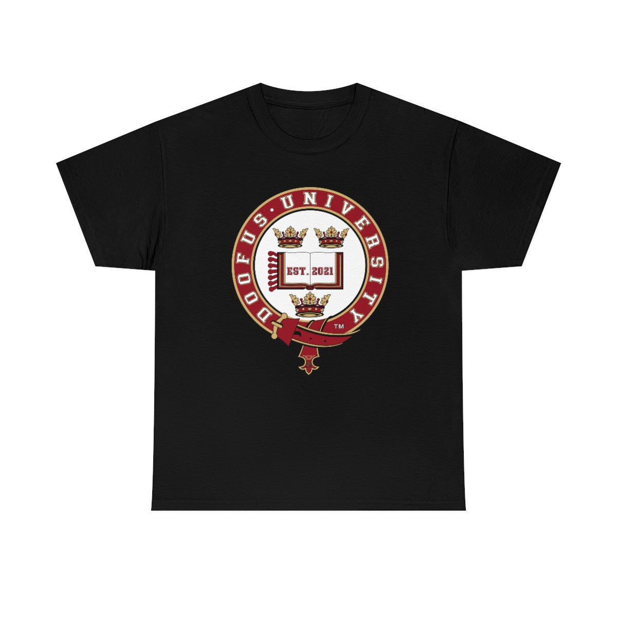 Doofus University™ Oxford University Style Unisex  Funny Gag Gift Idea  Humorous T Shirt